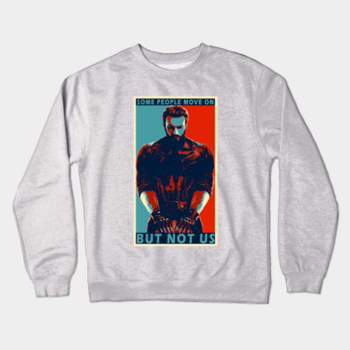 Captain America BUT NOT US Crewneck Sweatshirt