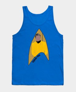 Captain Pike Enterprise Uniform Tank Top