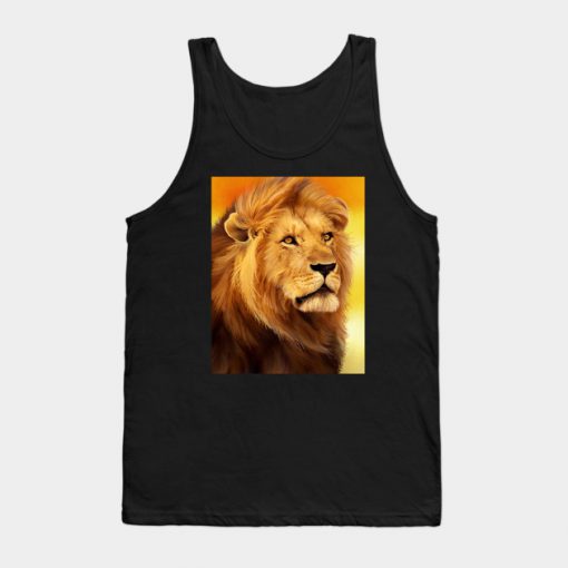 Captivation Lion Face Tank Top