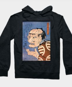 Caricature by Utagawa Kuniyoshi Hoodie