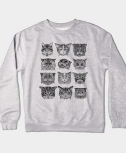 Cats Crewneck Sweatshirt