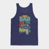 Cheer dad the title just above king Father's day Tank Top