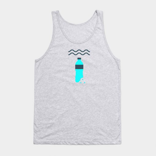 Clean Oceans - Plastic Bottle - Waves Tank Top