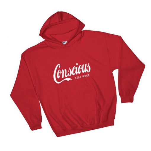 Coca Cola Style Font Pullover Hoodie