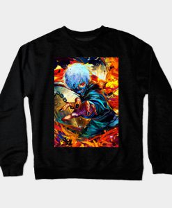 Colorful Ghoul Crewneck Sweatshirt