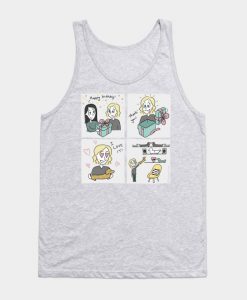 Crazy Dachshund Lady Tank Top