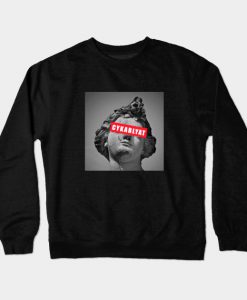 Cyka Blyat Meme Crewneck Sweatshirt