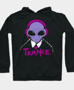 DJ Headphones Disco Party Trance Music Concert Rave Hoodie