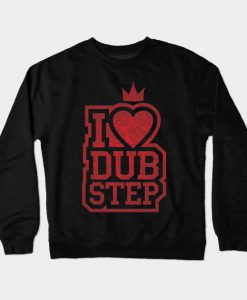 Dubstep Techno Rave DJ Festival Riddim Concert Crewneck Sweatshirt