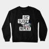 Eat Sleep Game Repeat Crewneck Sweatshirt