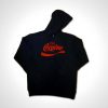 Enjoy Coke Funny Black Hooded