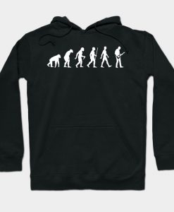 Evolution Of Guitarists Hoodie