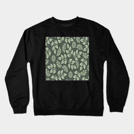 FLORAL TEES Crewneck Sweatshirt