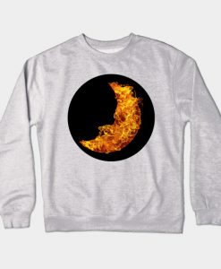 Fire Moon Crewneck Sweatshirt