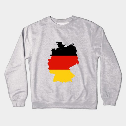 Flag Map Germany Crewneck Sweatshirt