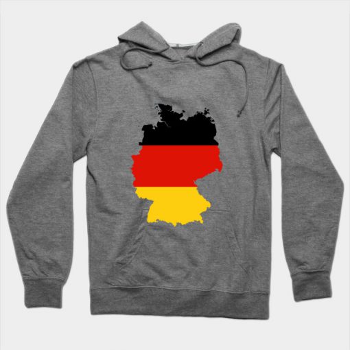 Flag Map Germany Hoodie