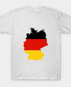 Flag Map Germany T-Shirt