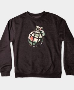 Floral Grenade Crewneck Sweatshirt