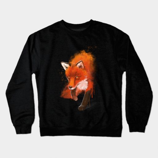 Fox ink black Crewneck Sweatshirt