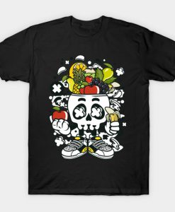 Fruit Skull Head T-Shirt