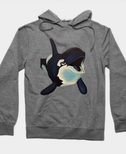 Fun Lovable Killer Whale Hoodie