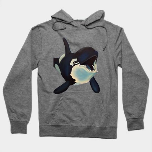 Fun Lovable Killer Whale Hoodie