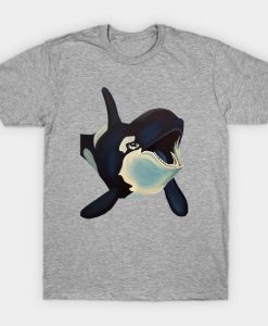 Fun Lovable Killer Whale T-Shirt