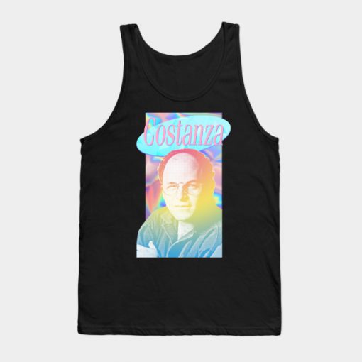 George Costanza VAporwave 90s Tribute Styled Design Tank Top