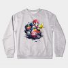 Go kart watercolor Crewneck Sweatshirt