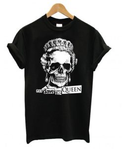 God Save The Queen – Sex Pistols Skull T shirt