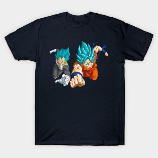 Goku and Vegeta SSJB T-Shirt