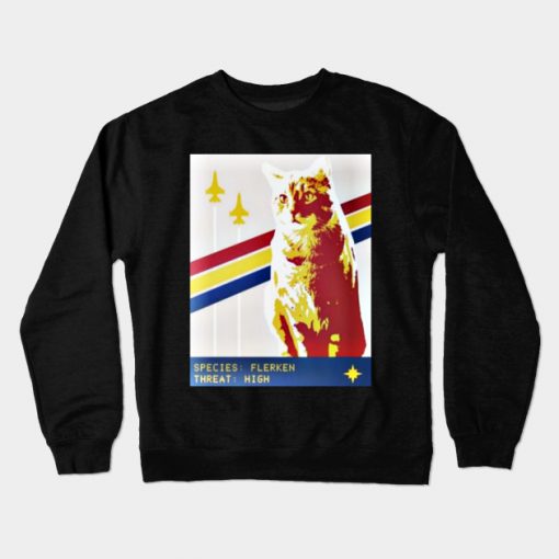 Goose the flerken Cat Crewneck Sweatshirt