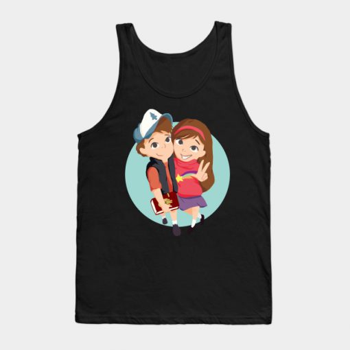 Gravity Falls - Mystery Twins Tank Top