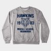Hawkins Middle School Indiana Crewneck Sweatshirt