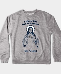 Hipster Jesus Crewneck Sweatshirt