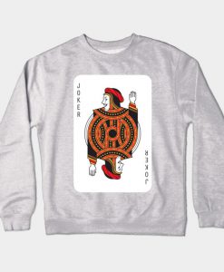 Joker Card Crewneck Sweatshirt