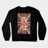 Keep Calm and Carry On with UK Flag Crewneck Sweatshirt
