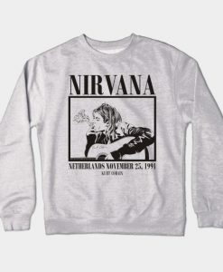 Kurt Cobain Nirvana Crewneck Sweatshirt