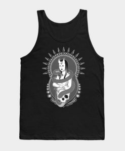 Lady dark Mona Lisa Tank Top