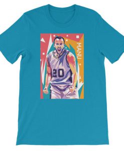 Manu Ginobili Pop Art T-Shirt