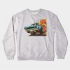 Muscle Car Drag Crewneck Sweatshirt