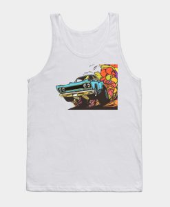 Muscle Car Drag Tank Top