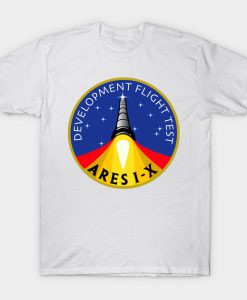 NASA Development flight test Ares mission I - X logo T-Shirt