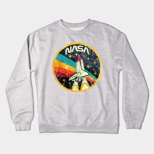 NASA Space Agency Vintage Crewneck Sweatshirt