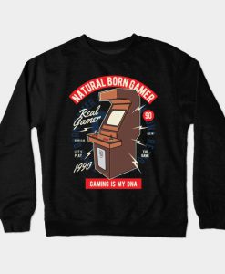 Natural Born Gamer Crewneck Sweatshirt