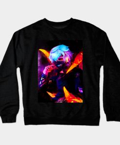 Neon bright Ghoul Crewneck Sweatshirt