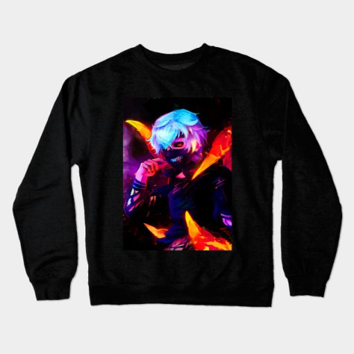 Neon bright Ghoul Crewneck Sweatshirt