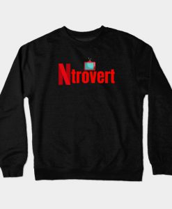 Netflix Introvert Crewneck Sweatshirt