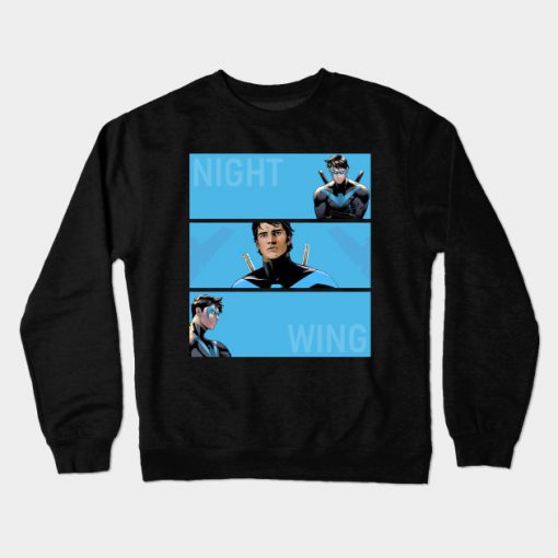 Nightwing Panels Crewneck Sweatshirt