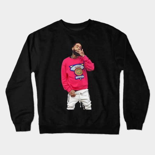 Nipsey Hussle Rest In Peace Crewneck Sweatshirt